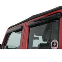 Ventvisor - 07 Jeep Wrangler Rain Guards by AVS