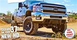 6.5" High Clearance Lift Kit - 2011+ Chevy/GMC 2500/3500HD 4WD Gas/Diesel by BDS