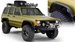 84-01 Jeep Cherokee XJ Flat Style Fender Flare by Bushwacker