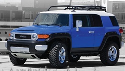 FJ Cruiser Pocket Style Fender Flares by Bushwacker