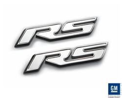 2010 Camaro Chrome "RS" Badges by Defenderworx