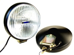 Delta 100 SERIES 6" THINLINE XENON FOG LIGHT KIT - BLACK, 55W