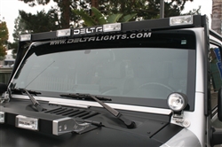 SkyBar™ w/ 4 HIDLights for JEEP JK & TJ DEL-01-9570-HID4