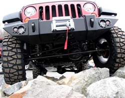 JK Wrangler Replacement Winch Ready Bumper Fab Fours