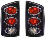 02-06 Ram Euro Tail Lamps Bermuda Black by IPCW