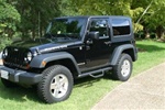 N-Fab's Wheel-to-Wheel Nerf Steps for '07-'09 Jeep Wrangler 2 Door JK  ***Standard Textured Black***