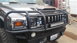 H2 Black Heavy Duty Brush Guard by Predator