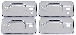 H2/SUT Chrome Billet Door Handle Buckets by Pirate Manufacturing