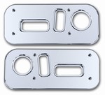 H2/SUT Chrome Billet Seat Control Bezels by Pirate Manufacturing