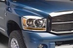 06+ Dodge Ram Head Lamp Overylays and Rings by Putco