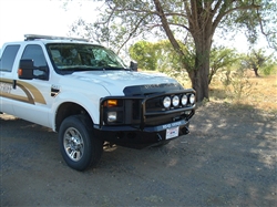 Front Stealth Winch Bumper, Lonestar Guard RA-60505