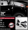 Hummer H2 2.5" Front Leveling Kit by ReadyLift