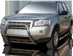 2007-2009 Land Rover LR2 Max Bars Side Steps by Romik