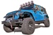 Jeep® JK 2007-2010 6pc. Flat Fender Flares 4 pc. Kit by Rugged Ridge