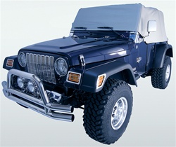 '92-'06 Wrangler Cab Cover by Rugged Ridge - Grey