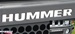 HUMMER H3 Bumper HUMMER Letters by RealWheels