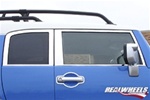 FJ Stainless Steel Window Trim (4pc Set) by RealWheels