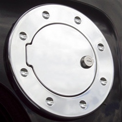 H3T Smooth Billet Aluminum Fuel Door by Real Wheels