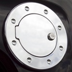H3T Smooth Billet Aluminum Fuel Door by Real Wheels