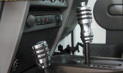 Jeep Wrangler JK Billet Aluminum Gear Shift Knob Package by RealWheels