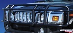H2 Wrap Around Double Tier Black Brush Guard By Realwheels
