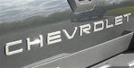 Mirror-Shine Stainless Steel Chevrolet Letters by RealWheels