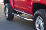 Hummer H3 Black Side Bars by Steelcraft