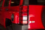 Hummer H3 Taillight Guards - Black by Steelcraft