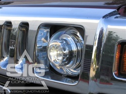 Hummer H2 7" Round HID Head Light Lamps by STARR