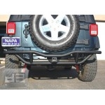 Textured Black Rear Bumper Guard TEAKA-10202