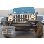 Textured Black Front Rock Crawler Grill Guard 2/4dr.  TEAKA-10203