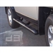 Black 4" Oval Side Bars TEAKA-60212