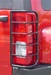 Hummer H3 Taillight Guard Set - Black Powder Coat