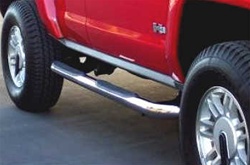 Hummer H3 Stainless Steel Side Bar Set by TrailFX