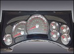 H2/SUT SS Gauge Kit by US Speedo