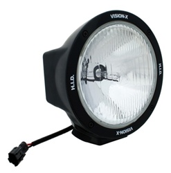 6504 Series 6.7" Black Halogen Lamp by Vision X