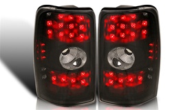 00-06 Chevy Suburban/Tahoe/Yukon LED Tail Light - Black/Smoke