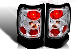 94-01 Dodge Ram Pick-up Altezza Tail Light - Chrome/Clear