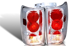 97-02 Ford Expedition Altezza Tail Light - Chrome/Clear