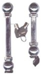 Key locking pin combo set; 4 1/4"x 5/8" and 2 3/4"