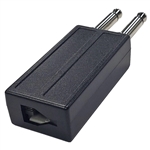 Poly Modular to Plug Prong Adapter - PJ327