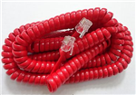 Red Handset Cord 25ft