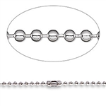 Aluminum Ball Chain Necklace 36" (2mm)