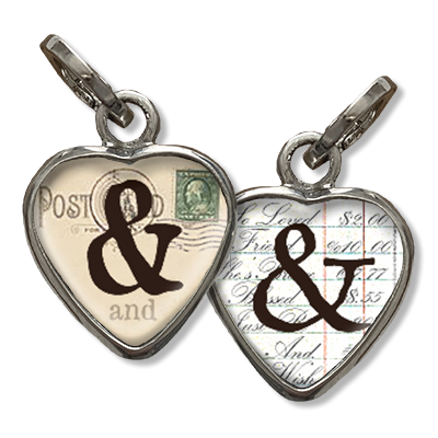 Bubble Heart Initial &