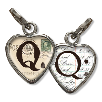 Bubble Heart Initial Q