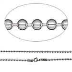 Bead Chain Necklace 20" (3mm)