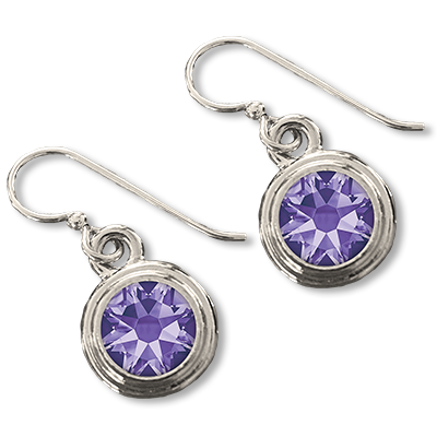 Tanzanite (December) Earring Wires