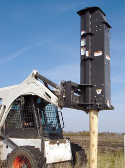 Skid Steer Post Driver