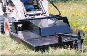 Skid Steer 72" High Flow Rotary Brush Mower