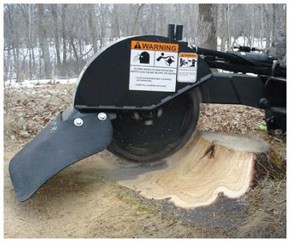 Skid Steer Stump Grinder